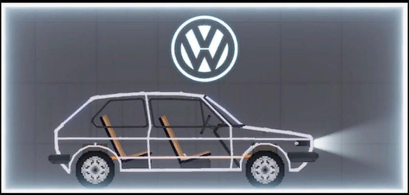 Volkswagen Golf MK2 Пипл Плейграунд