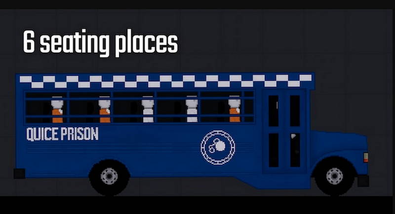 Prison Bus Пипл Плейграунд