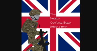 The Nearby Conflicts Base: British Army People Playground