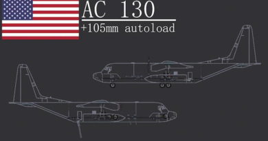 Боевой самолет AC 130 Gunship Пипл Плейграунд