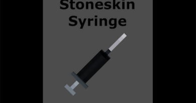 Stoneskin Syringe People Playground