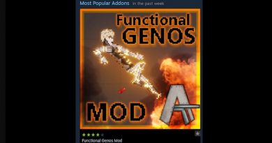 Functional Genos Mod в игре Пипл Плейграунд