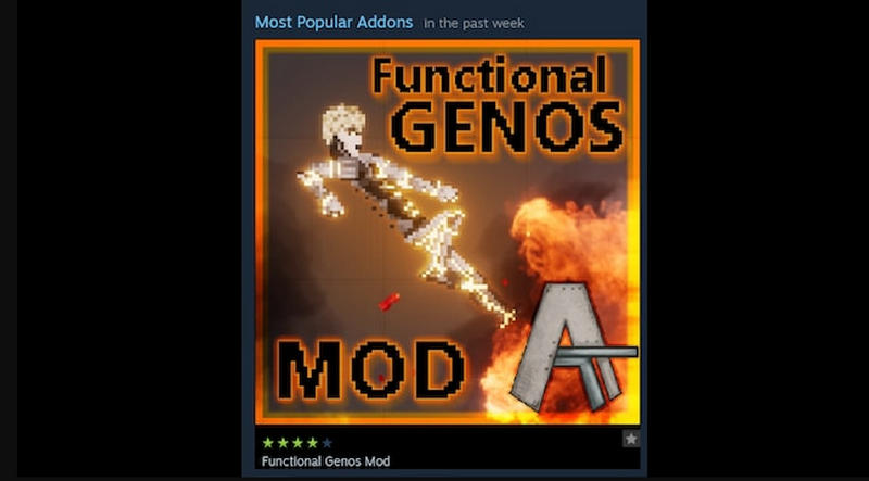 Functional Genos Mod в игре Пипл Плейграунд