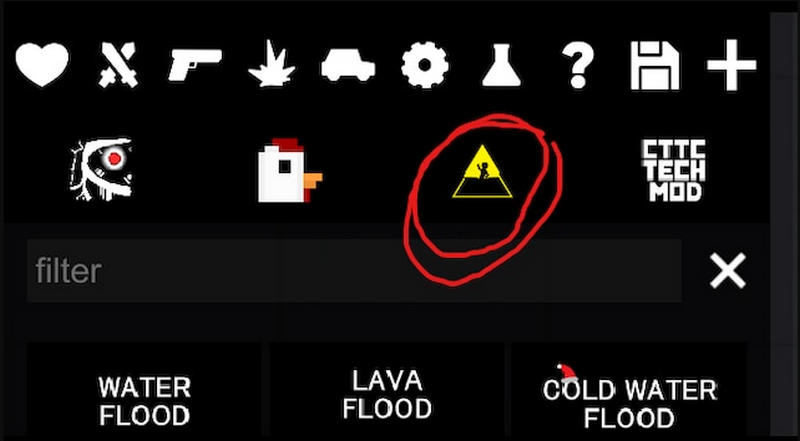 Flood Mod в игре Пипл Плейграунд