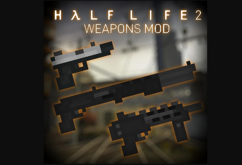 Half Life 2 Guns Mod в игре People Playground