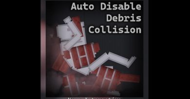 Auto Disable Debris Collision в игре Пипл Плейграунд