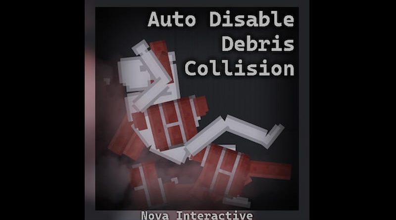 Auto Disable Debris Collision в игре Пипл Плейграунд