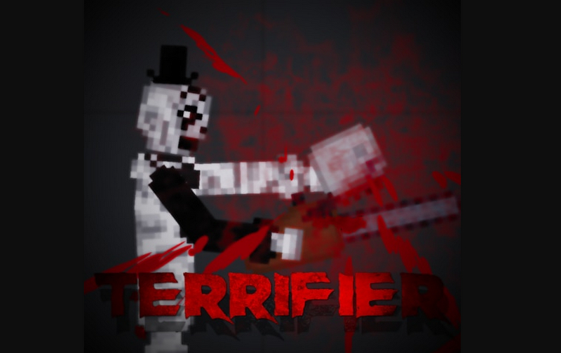 Арт Клоуна из Terrifier в игре Пипл Плейграунд