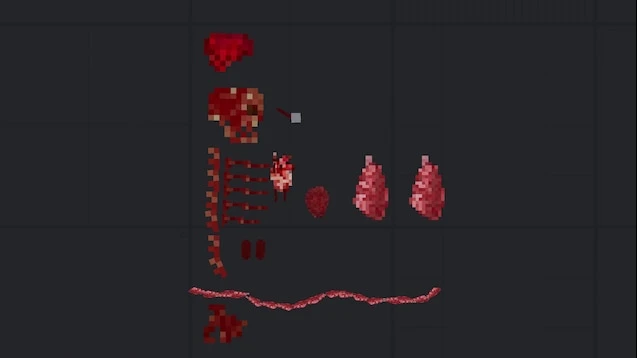 Human with Organs - Extra Gore