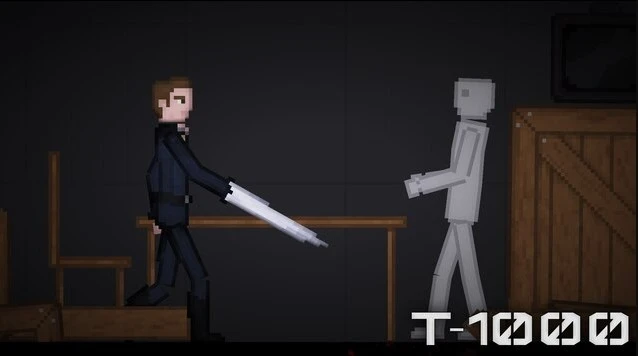 Терминатор T-1000 в игре Пипл Плейграунд