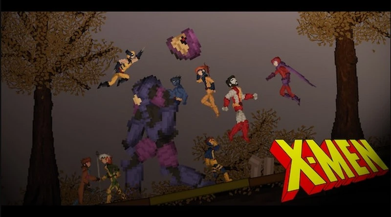 Nova's X-Men Mod в игре Пипл Плейграунд